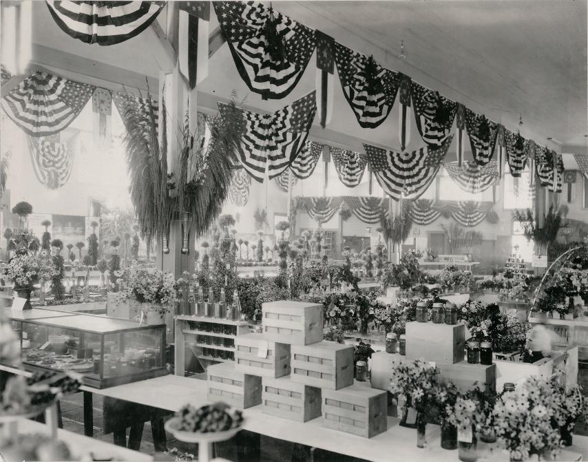 t the Boulder County Fair in the 1920s,  Home Demonstration Agents taught women how to bake and can items.  Flower arrangements were also part of the home beautification they taught. 