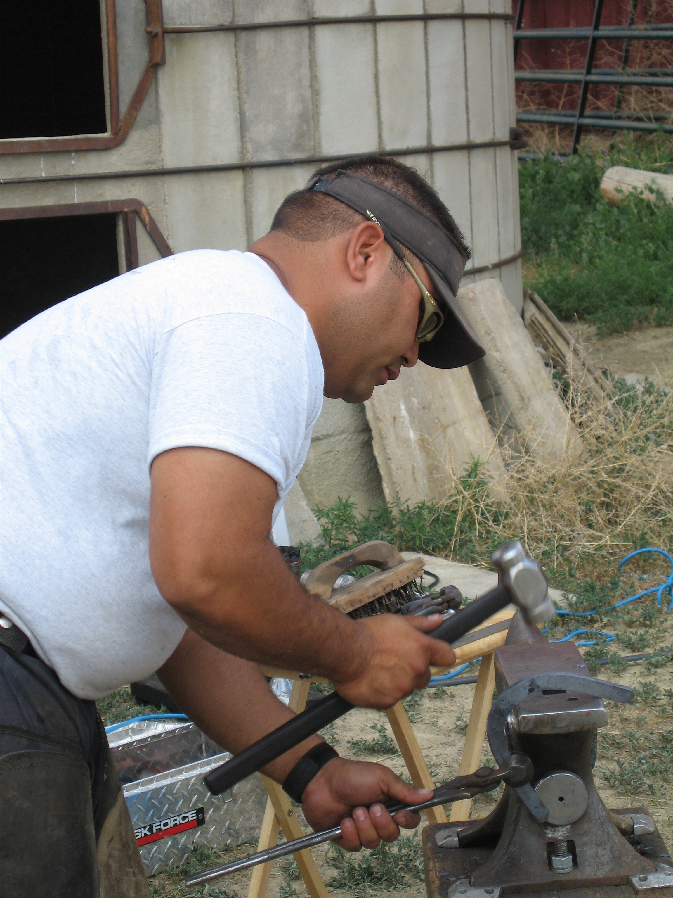 Have a horseshoe hanging around your barn? Is it up or down? - Past The Wire