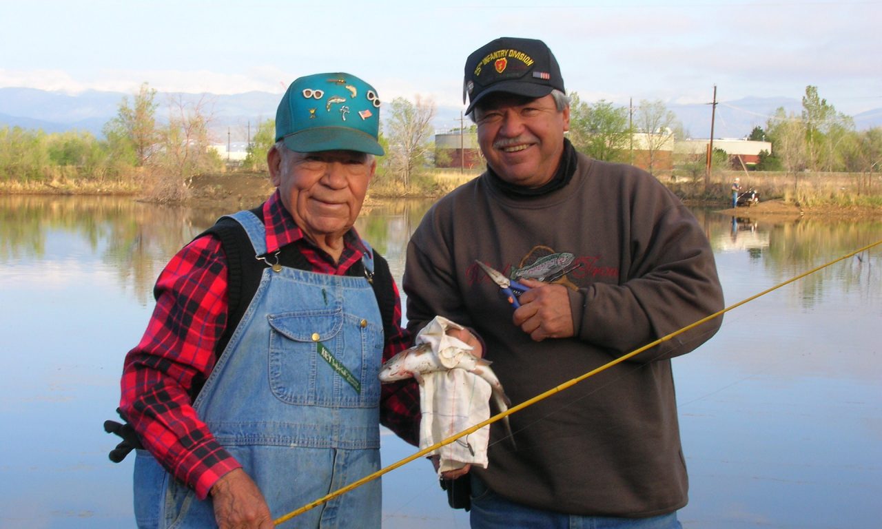 Seniors fishing
