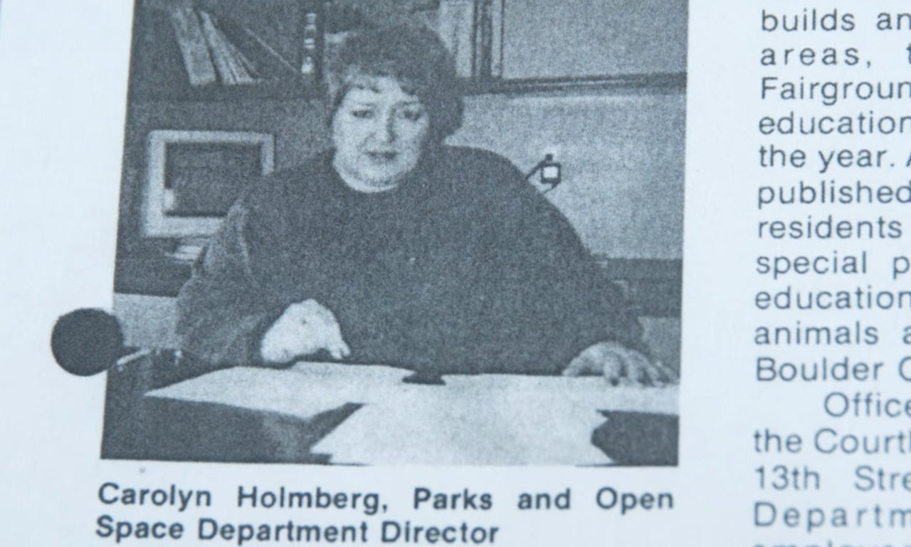 From the Archives: In the Words of Carolyn Holmberg