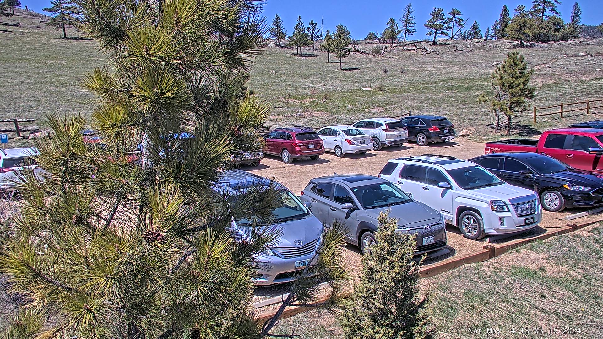 Live view of the Walker Ranch Loop Trailhead