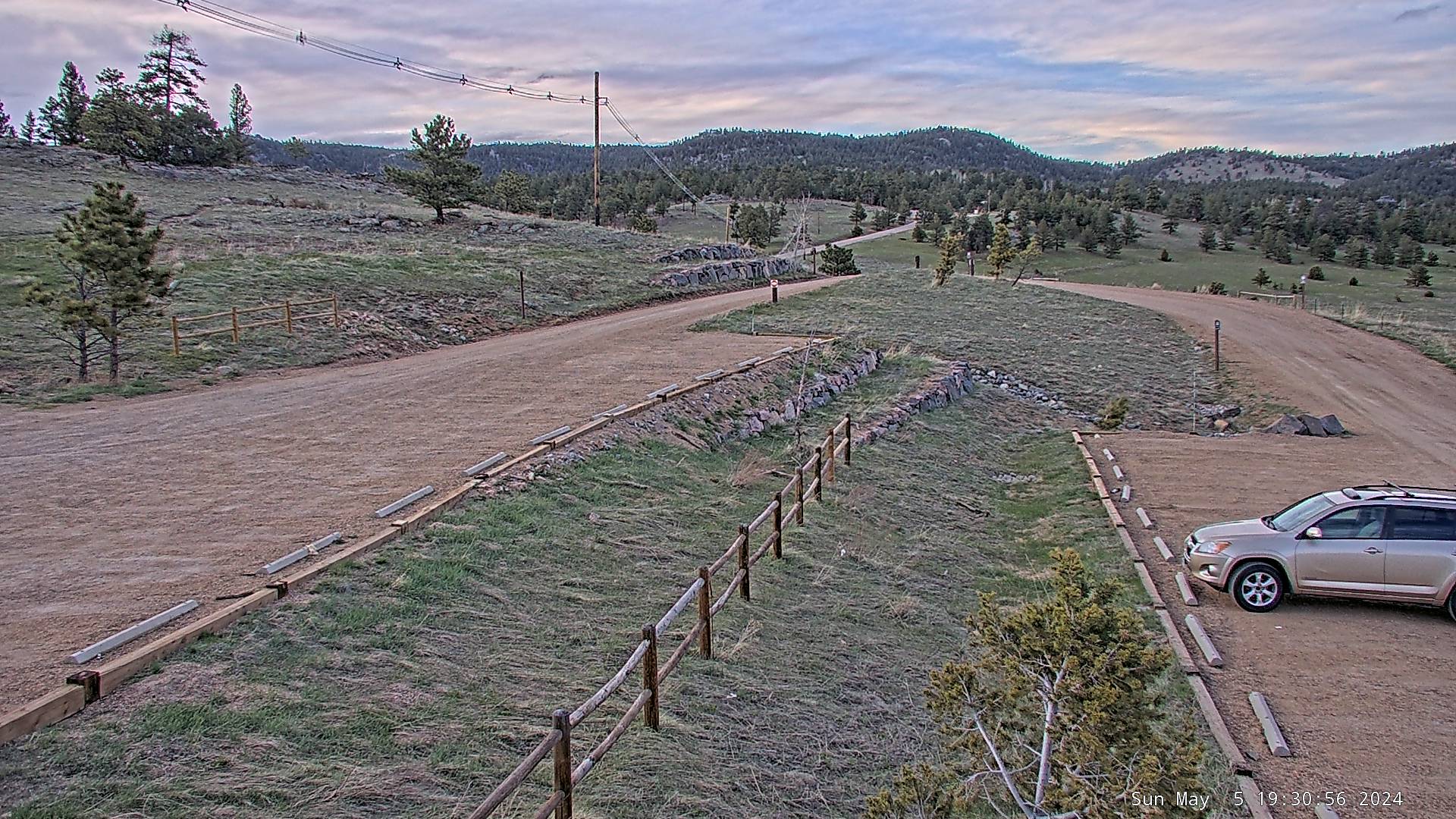 Live view of the Walker Ranch Loop Trailhead